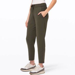 Lululemon Athletica Olive Green Joggers